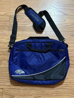 NFL Baltimore Ravens Laptop Tablet Carrying Bag Travel Case